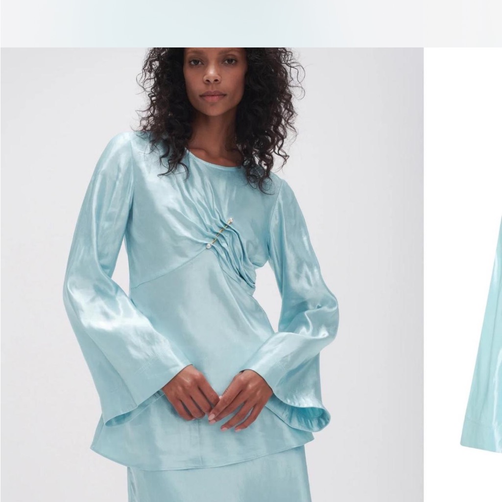 Aje Moonglade Pierced Top